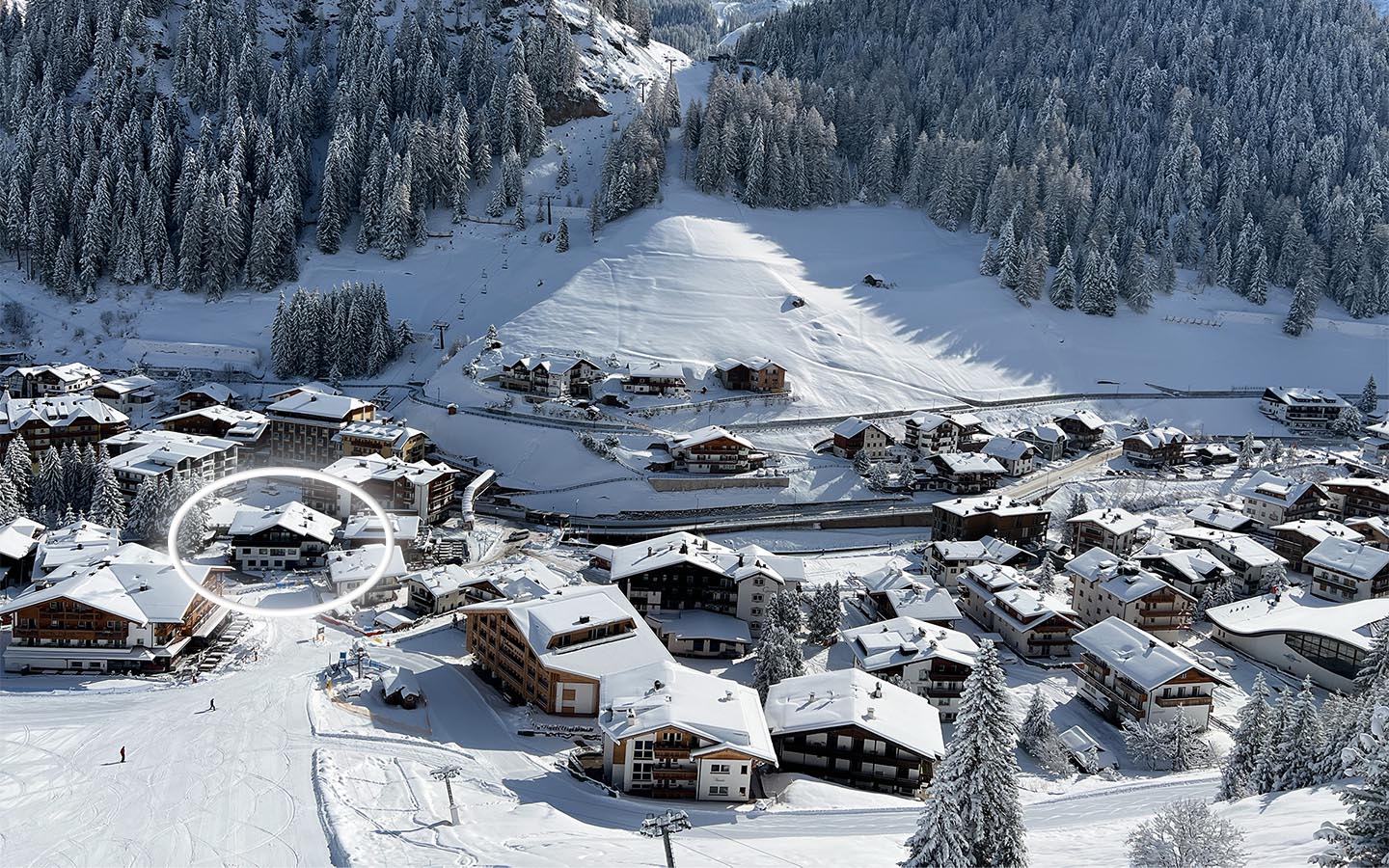 Garni Hotel Arya Alpine Lodge op de piste