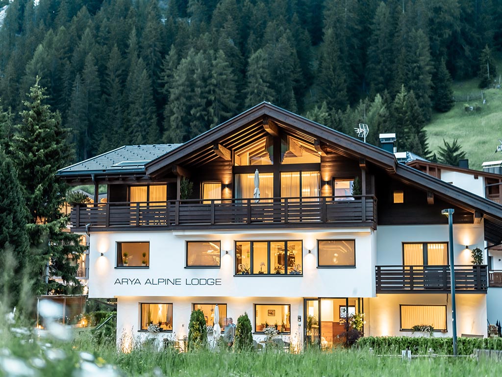 Arya Alpine Lodge in Val Gardena Dolomites, in Italy