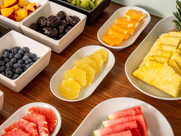 Breakfast buffet