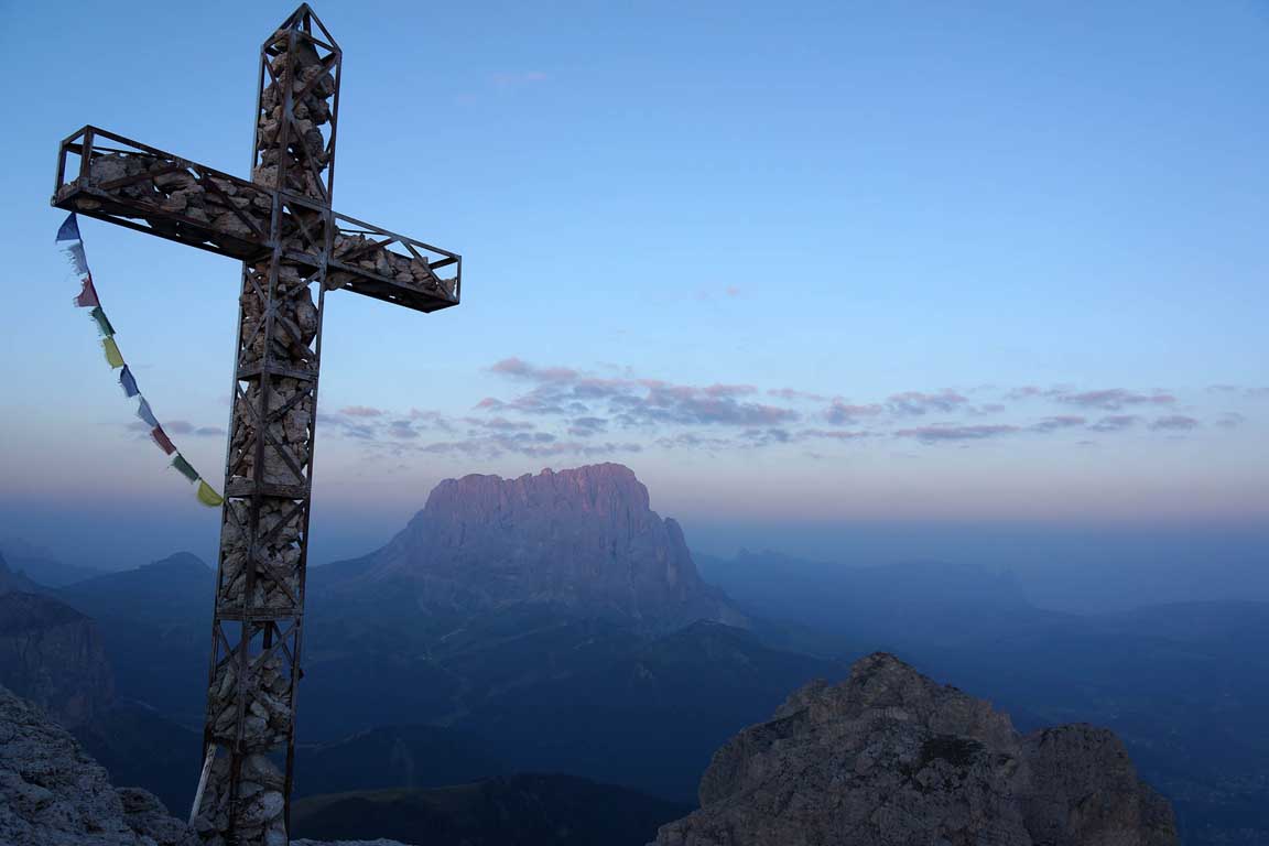 Klettersteig auf der Großen Cirspitze - Italien