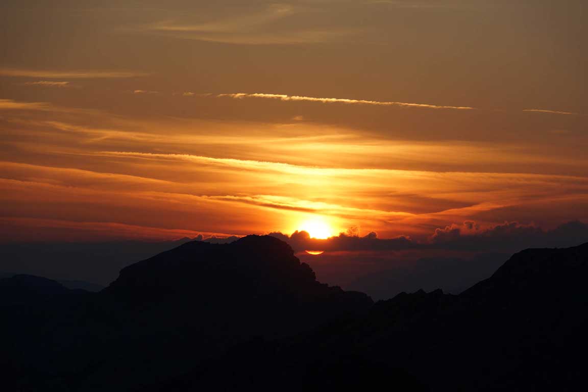 Wetter Wolkenstein - Sonnenaufgang Cir Dolomiten