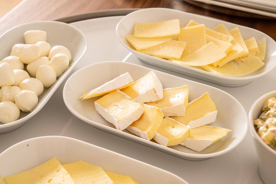 Piatto di formaggio con Brie