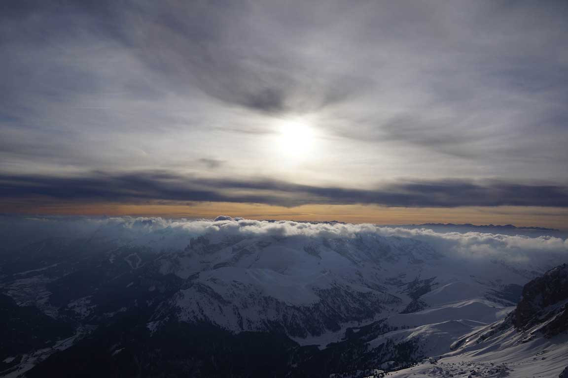 Above the clouds - Val di Fassa