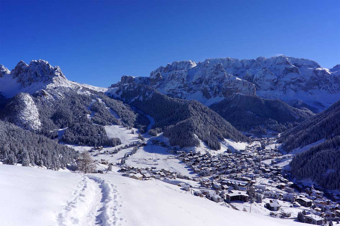 Wintersport Selva Gardena - Skivakantie Wolkenstein