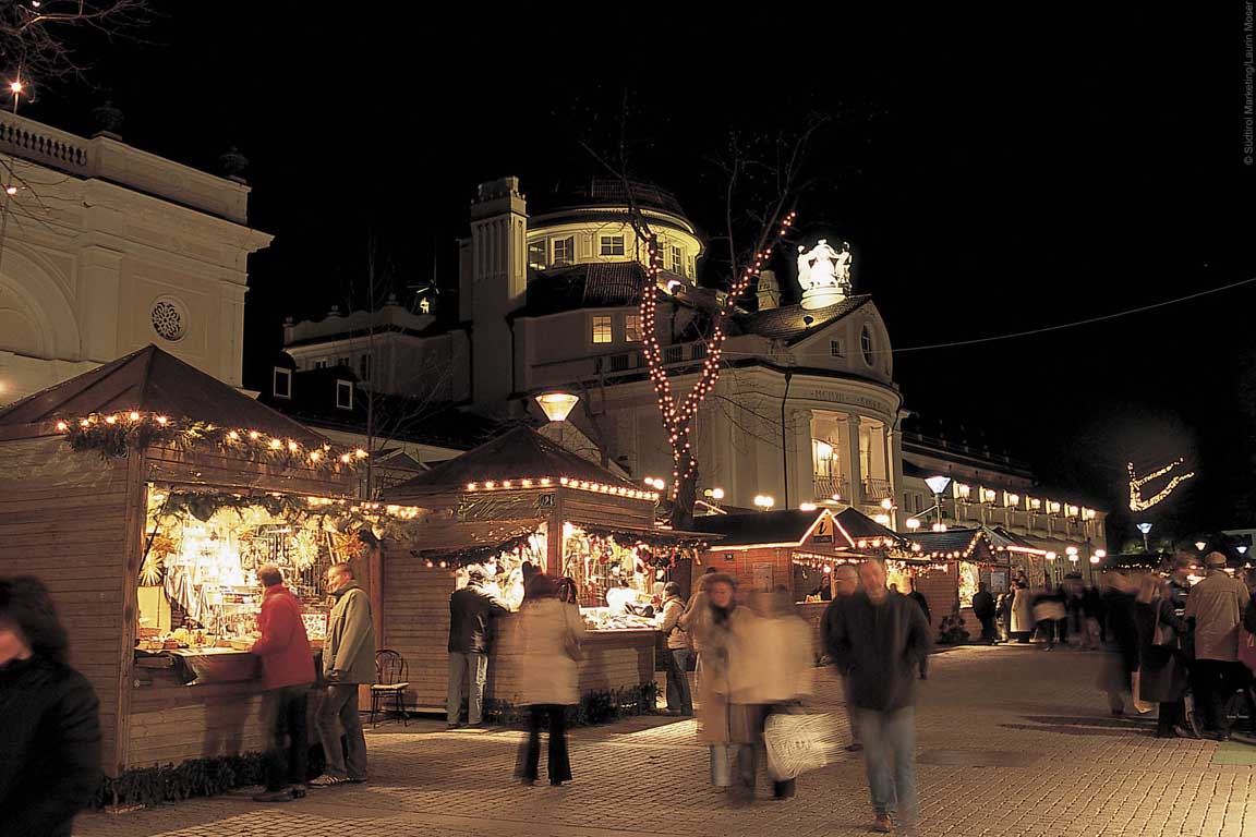 Christmas market Merano South Tyrol