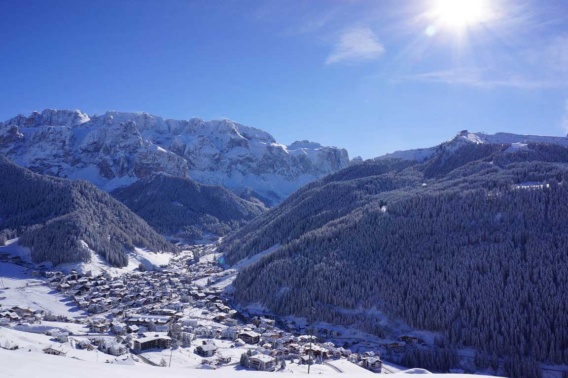 SSelva Val Gardena in the Alps