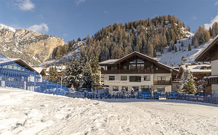 Garni Hotel an der Skipiste in Südtirol